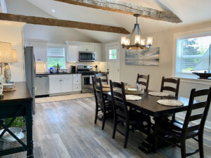 Beautiful and newly renovated in a rustic New England nautical style
